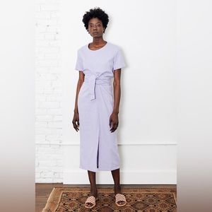 Rita Row Crete linen dress in lilac Size M made in Portugal